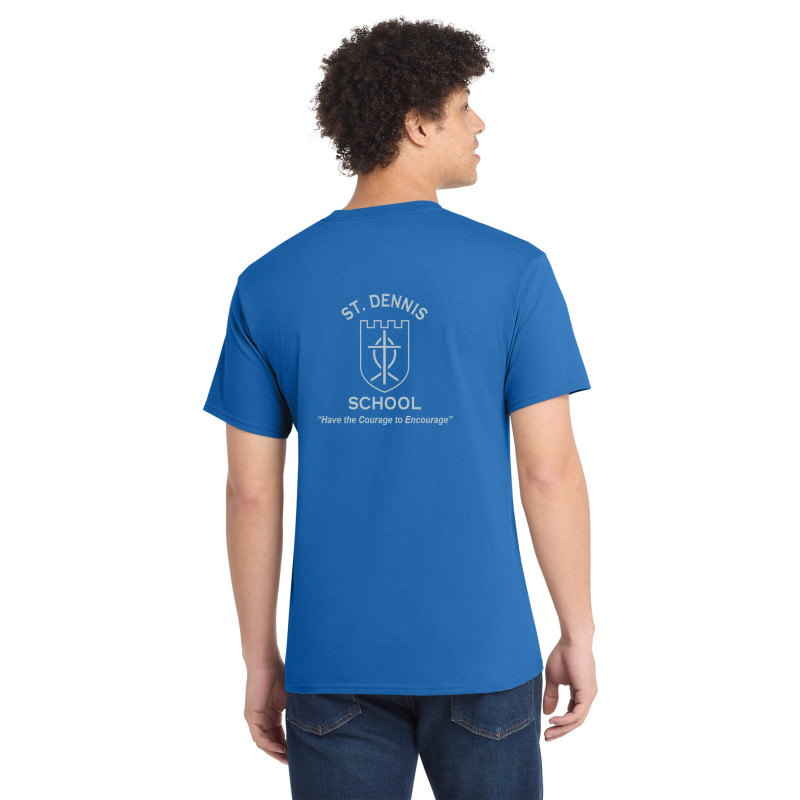         PC54 Port & Company® Core Blend Tee; FULL FRONTand Back Families All Grades